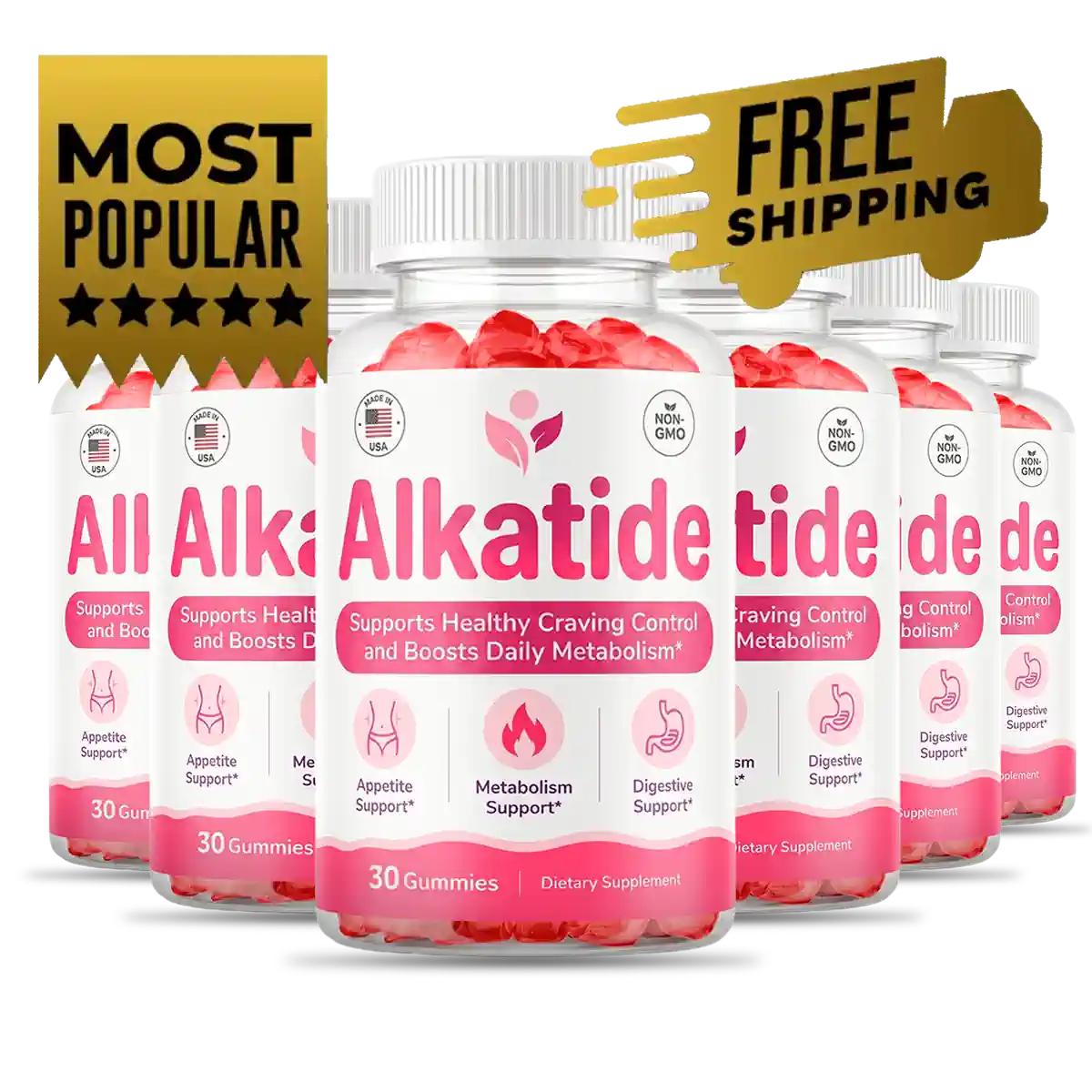 Alkatide six bottle package